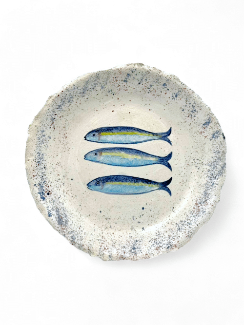 Plat pla gres 24 cm - sardines